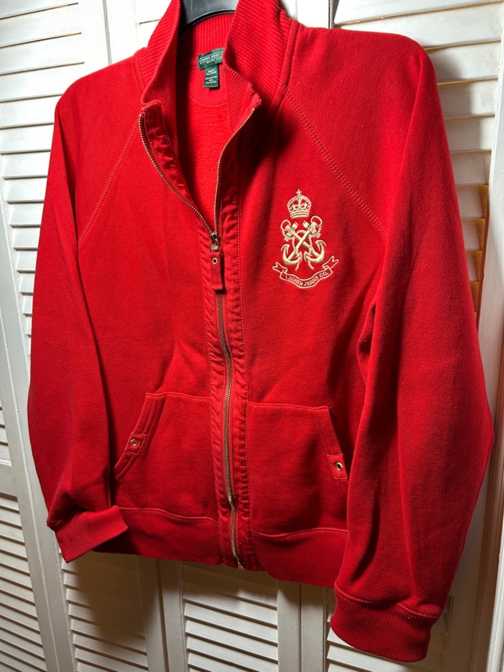 Vintage Ralph Lauren Fleece Jacket Size XL